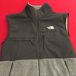 The North Face fleece sport vest.